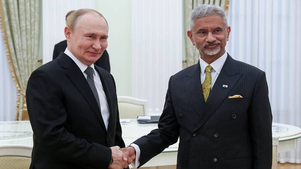 মস্কোতে পুতিনের সঙ্গে সাক্ষাৎ জয়শঙ্করের